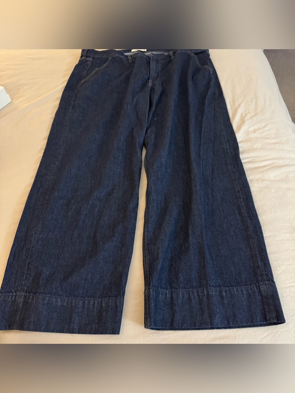 NEW NWT Abercrombie & Fitch Women’s Low Rise Ultra Loose Jeans 34 Long